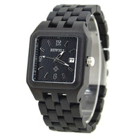 Thumbnail for Bewell 111A Ebony Square Wood Watch