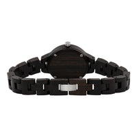 Thumbnail for Bewell 150A Ebony Wood Watch - Mother of Pearl Dial