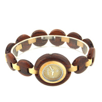 Thumbnail for Bewell W101A Ladies Red Sandalwood & Maple Wood Watch