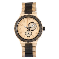 Thumbnail for Bewell 154A Classic Maple with Black Sandalwood Watch