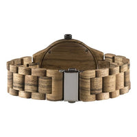Thumbnail for Bewell 154A Classic Black Walnut Wood Watch