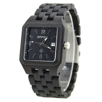 Thumbnail for Bewell 111A Ebony Square Wood Watch