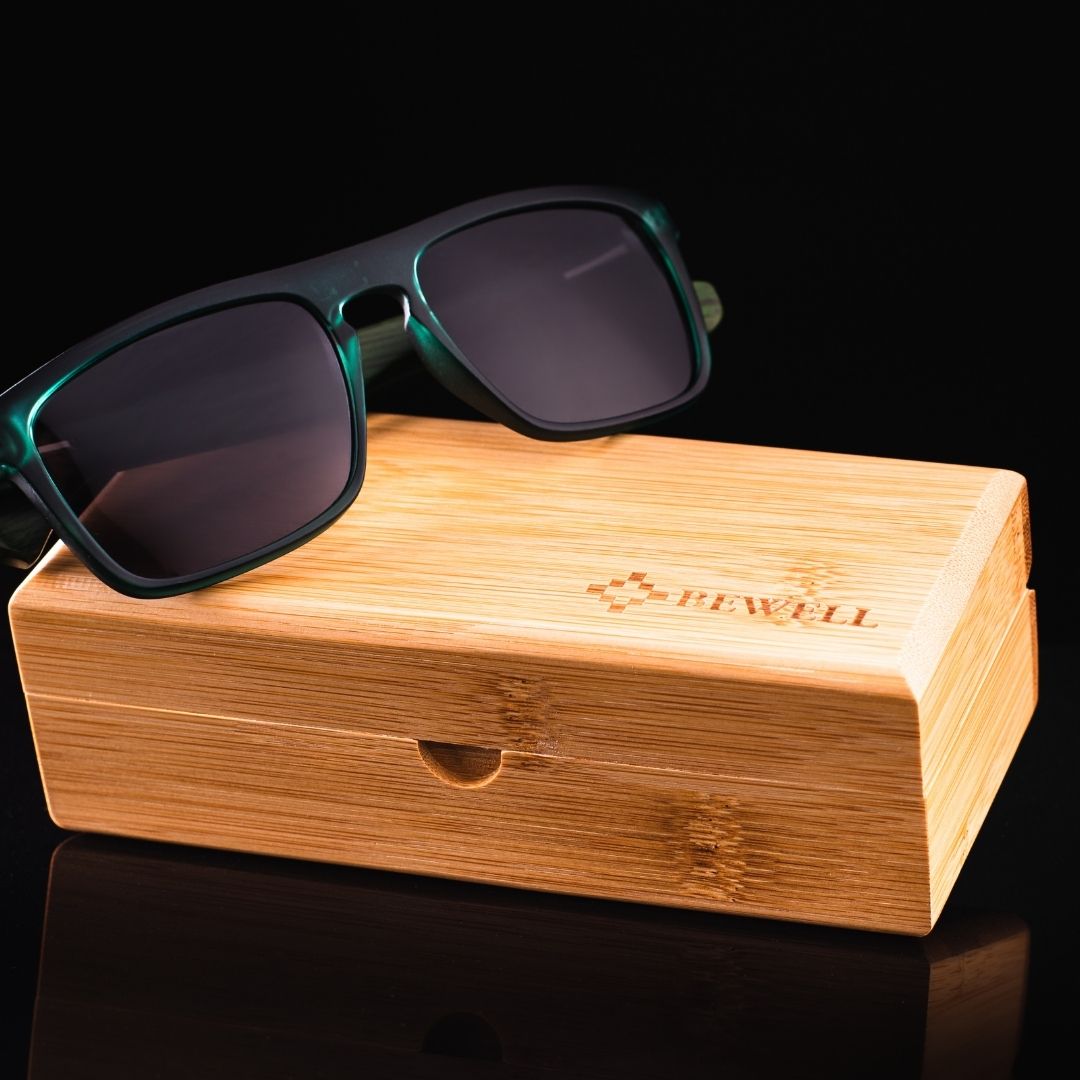 Bamboo Sunglasses Exective case