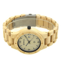Thumbnail for Bewell 086B Retro Bamboo Maple Wood Watch
